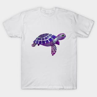 Cute pretty watercolor sea turtle T-Shirt